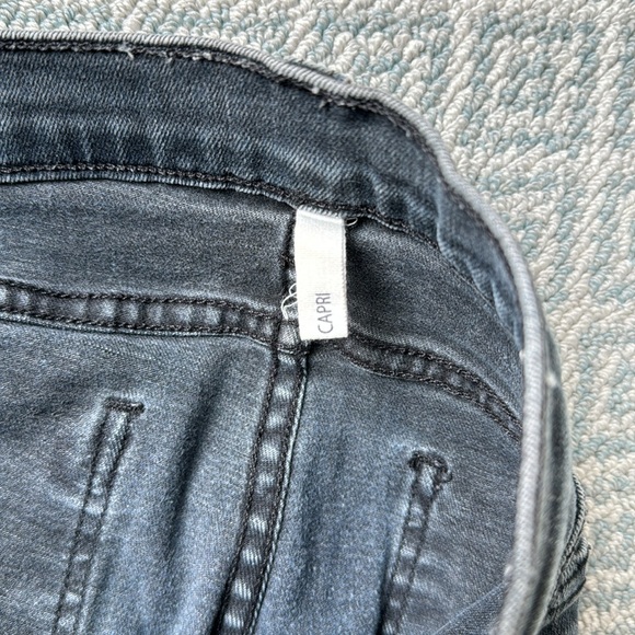 Rag & bone washed grey capri jeans - Picture 6 of 8